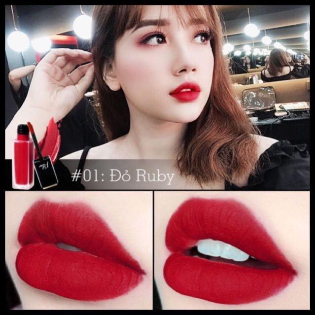Son Kem Lì Pilar Màu Đỏ Ruby