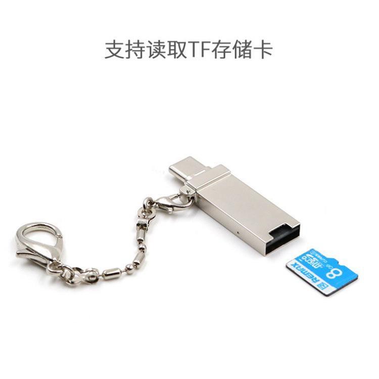 ANDROID Đầu Đọc Thẻ Nhớ Otg Type-C Sang Usb Huawei Xiaomi Meizu Tf