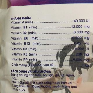 BCOMPLEX PLUS cho chó, lợn, gà, vịt, ngan, cút...