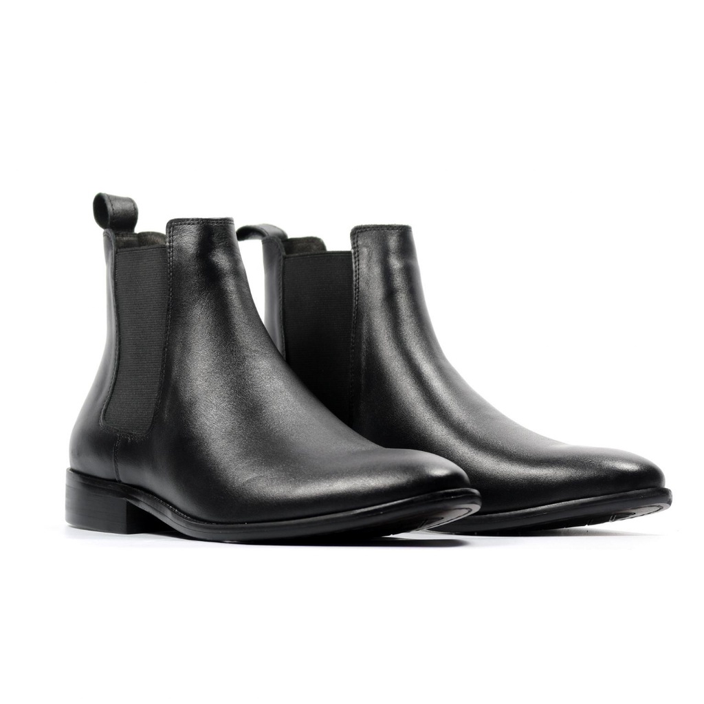 Chelsea Boots thời trang nam cao cổ da bò SN145 .