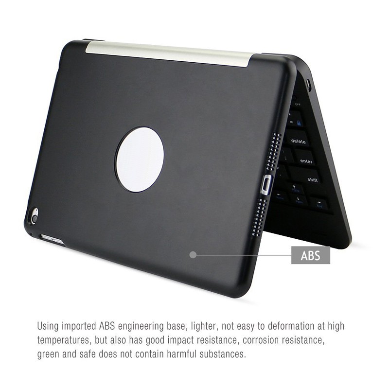 Ốp Lưng Kèm Bàn Phím Bluetooth Không Dây Cho Apple iPad mini 1 2 3 4 5