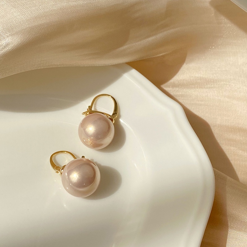 We Flower Bông Tai Mạ Vàng 14K Đính Ngọc Trai Thanh Lịch Cho Nữ