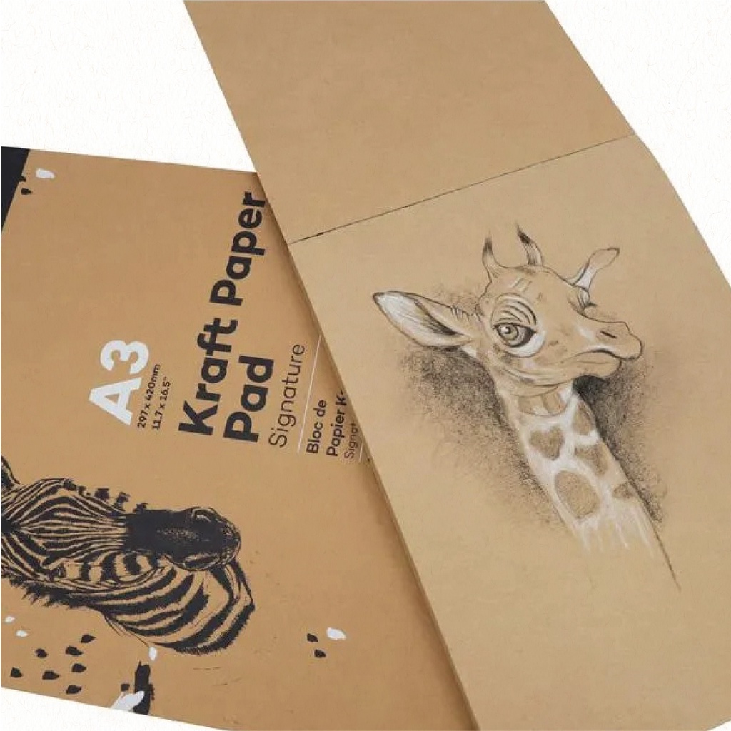 Sổ giấy Kraft Mont Marte - Signature Kraft Paper Pad