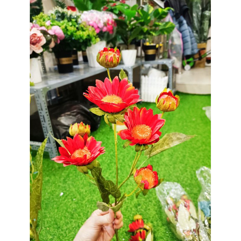 🌼Cành Hoa Cúc Bông to cao 70cm 🌼- Hàng đẹp