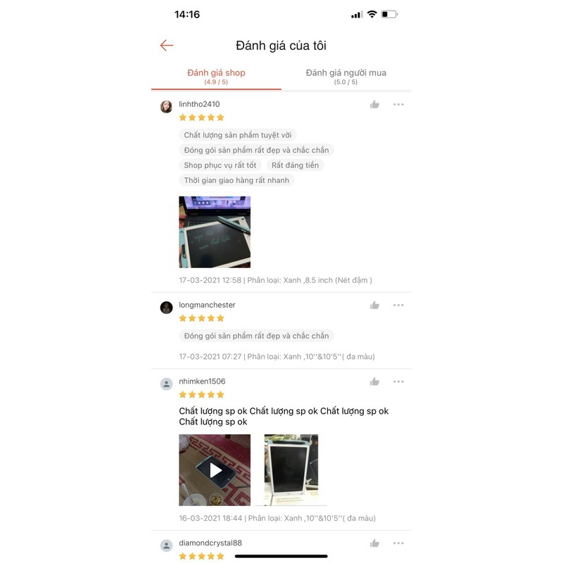 Bảng viết, bảng vẽ điện tử thông minh tự động xóa cho bé 12 inch.