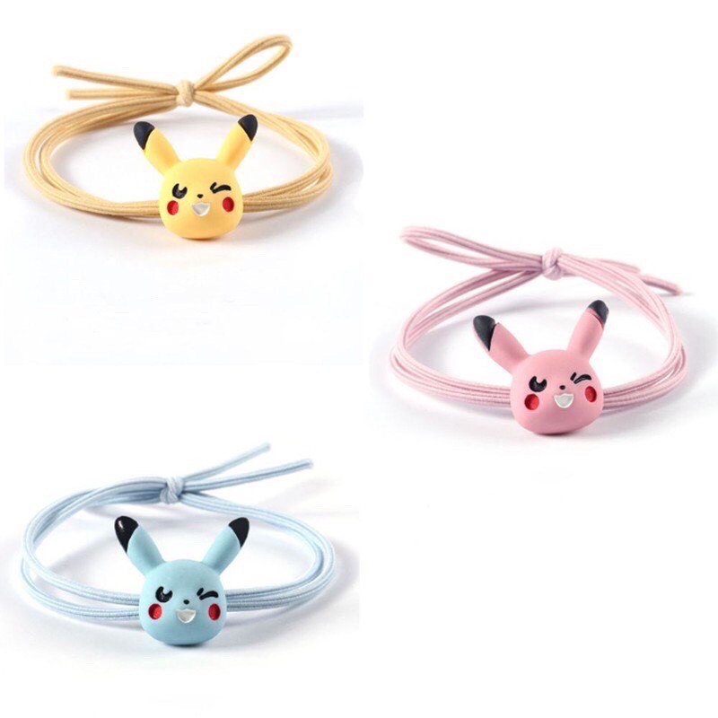 Set 10 cột tóc Picachu Lớn Dễ thương, Đáng yêu