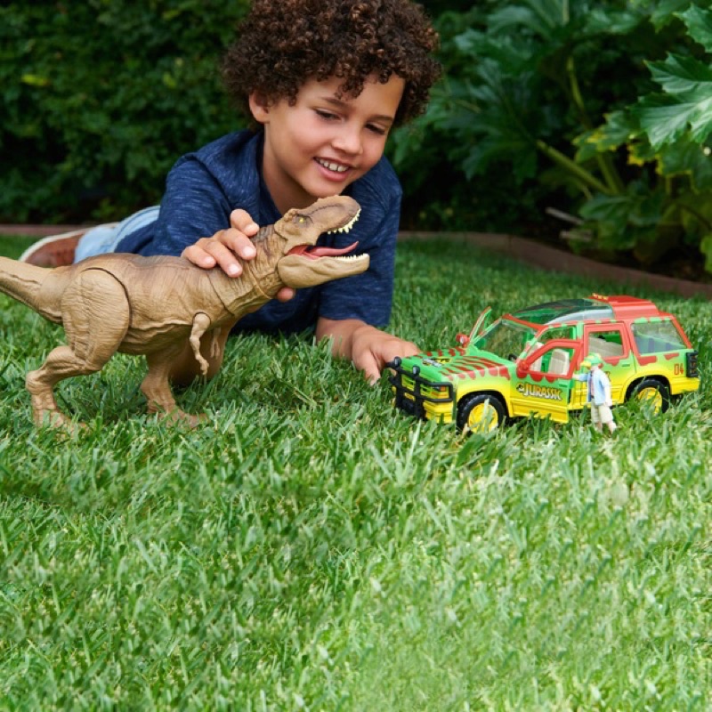 Jurassic World Legacy Collection, Mô hình khủng Long đồ chơi sưu tầm T-Rex,bộ quà tặng cho bé từ 3 tuổi trở lên