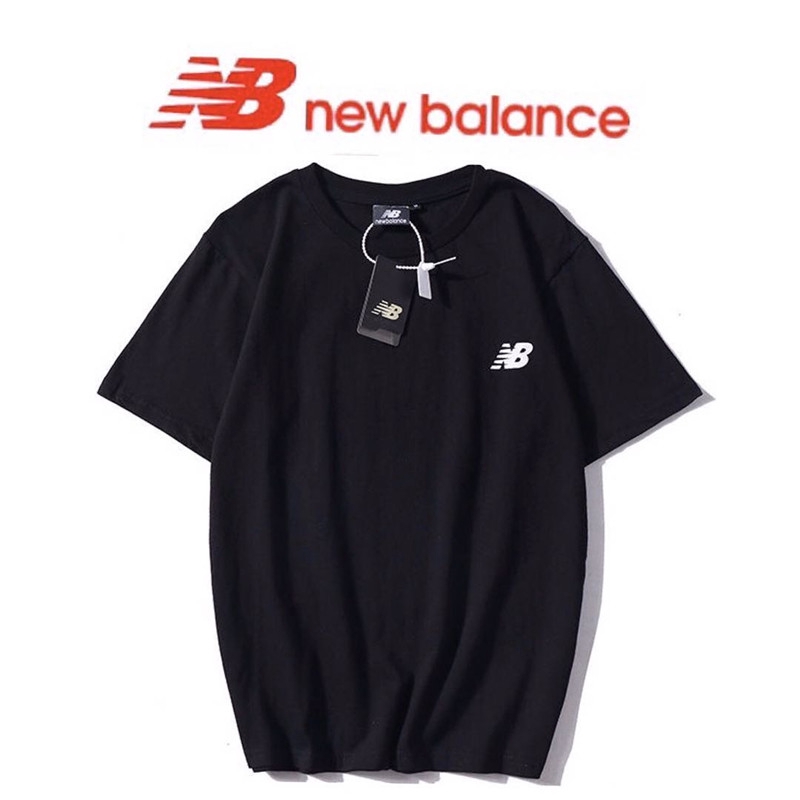 Áo Thun Thể Thao New Balance Ngắn Tay Chất Liệu Cotton Giản Dị Dành Cho Nữ Và Nam