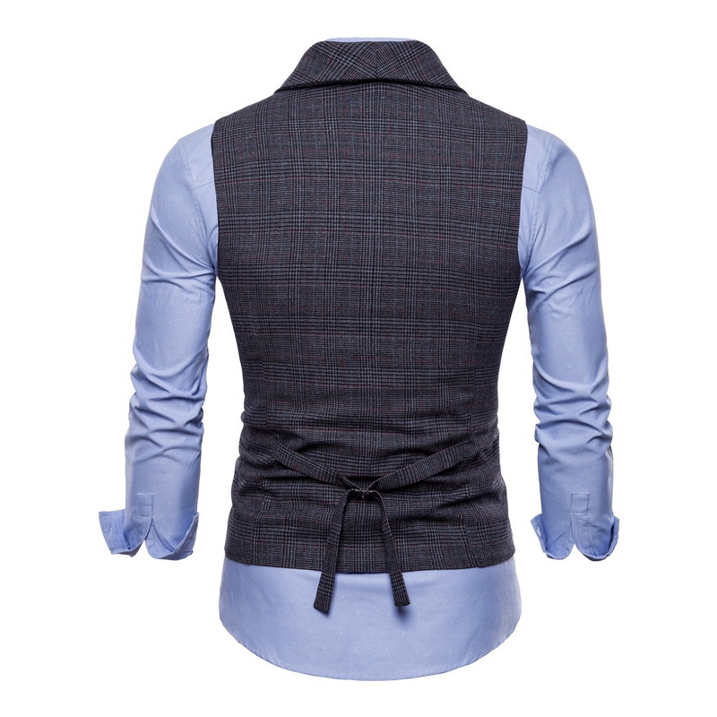 Áo Vest Dáng Ôm Phong Cách Thời Trang Anh Quốc Cho Nam Giới