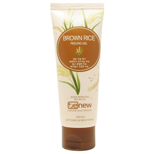Hàng Chính Hãng- Kem Tẩy Da Chết, Loại Bỏ Tế Bào Chết Tinh Chất Gạo BENEW Brown Rice Peeling Gel Hàn quốc 120ml/Hộp
