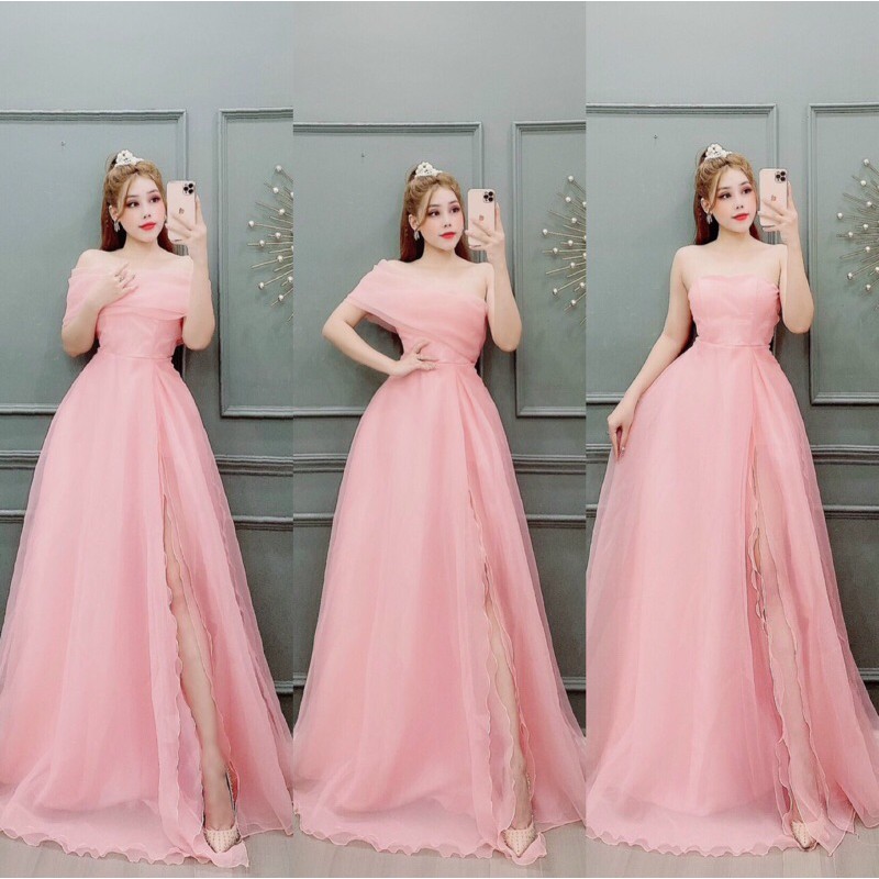 đầm maxi 3 in 1 . mua 1 mặc 3 kiểu ( ảnh thật 1000%)mới về