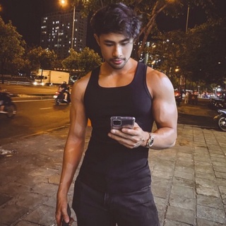 Áo ba lỗ nam body Mael basic - BASIC TANKTOP