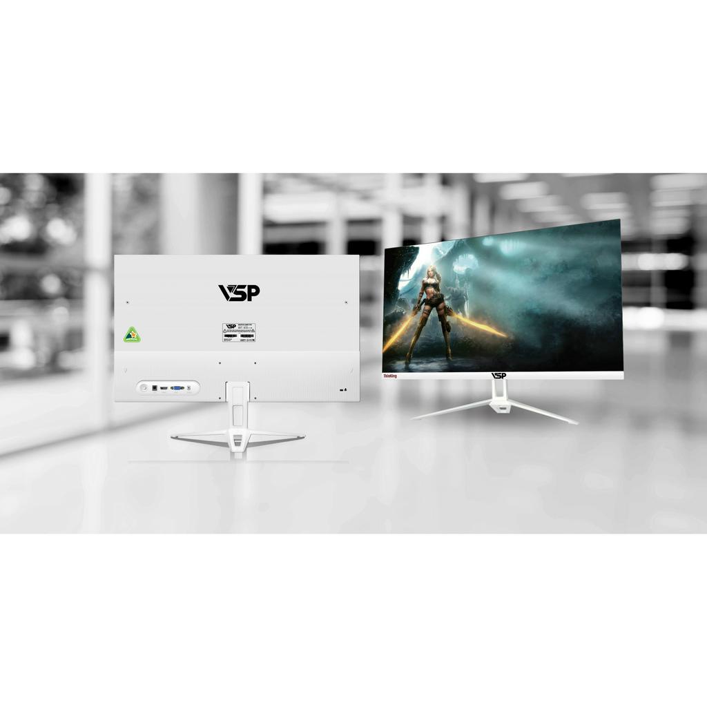 Màn hình VSP 22 INCH Full viền V2205H- white bảo hành 24 tháng