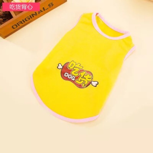 Áo ba lỗ cho thú cưng