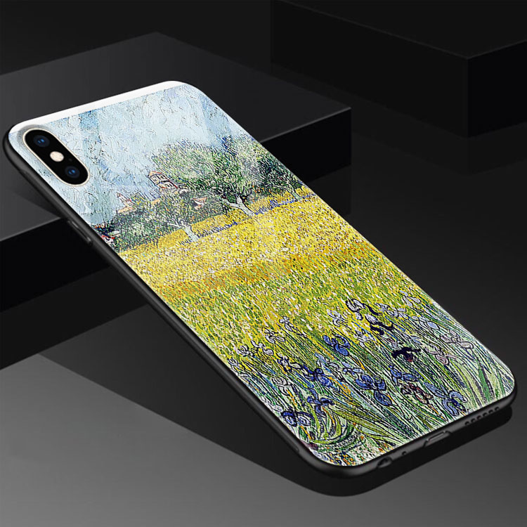 Ốp Lưng Điện Thoại In Hình Van Gogh   NIXON Cho Iphone Se 6S 6S 6 6 S 7 8 Plus Xs Max Xr X 11 Pro Max