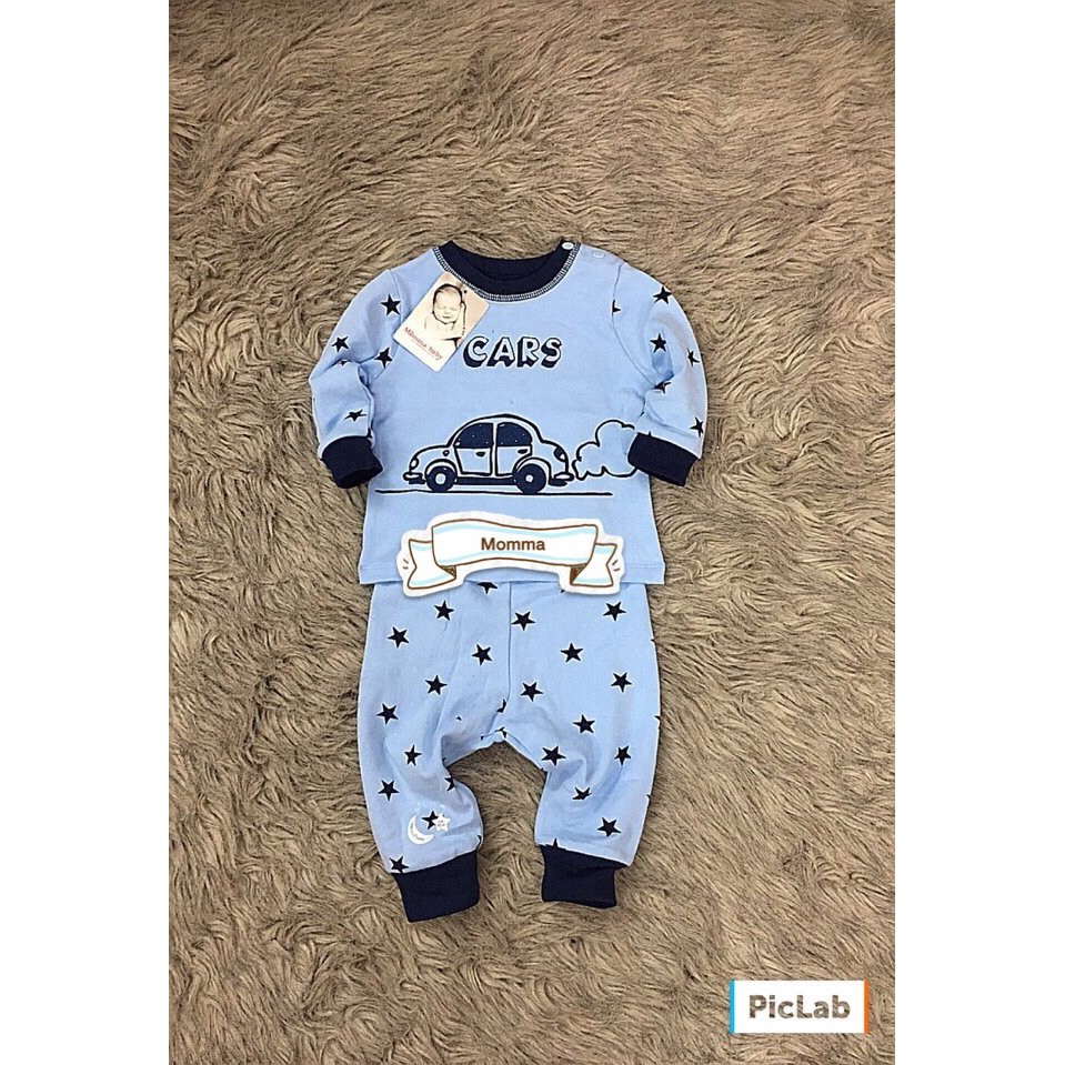 Bộ cotton Momma 6-24m