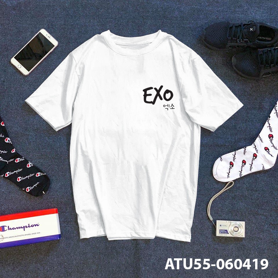 [SẢN PHẨM ĐỘC QUYỂN CỦA ÁO THUN UNISEX - KPOP] Áo Thun Cá Tính EXO KPOP (LOGO EXO)