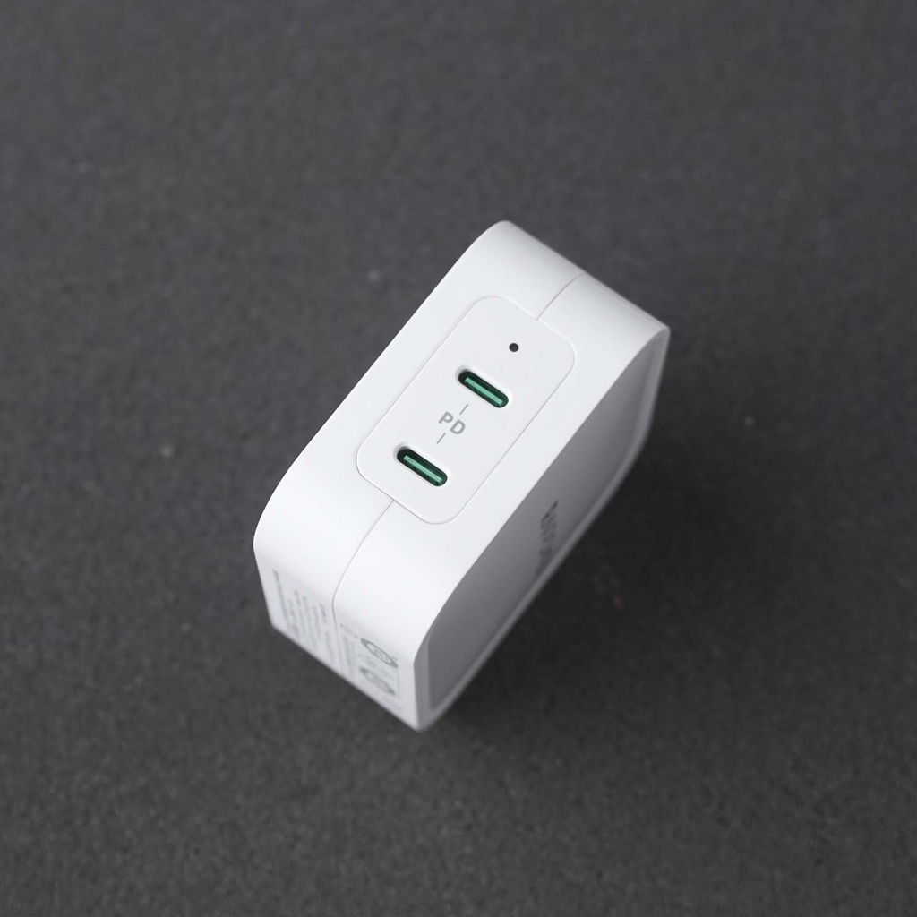 Sạc RavPower RP-PC128, 2 USB-C PD 90W Chính Hãng