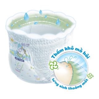 Bỉm tã Quần Bobby size M, 60 miếng