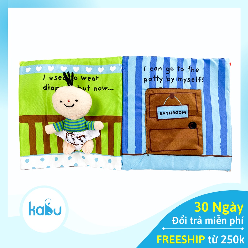 Sách Vải Tương Tác Jolly Baby Thực Hành Kỹ Năng 3D