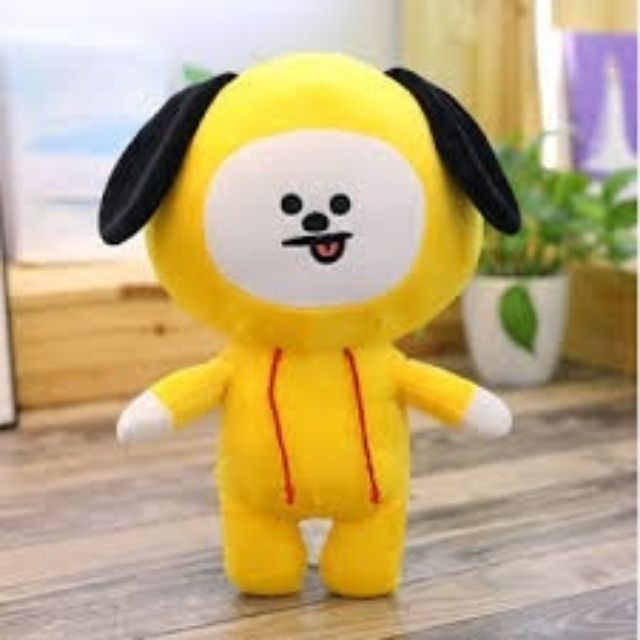 Gấu bông ,gấu bts- BTS CHIMMY - Jimin (vàng) - Tara Shop