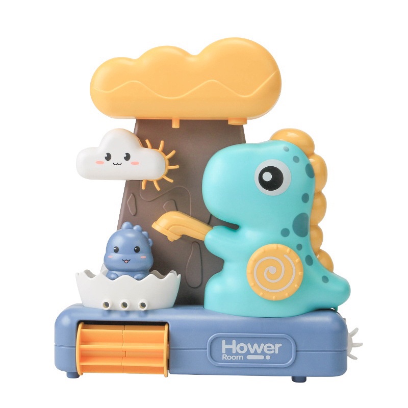 Đồ Chơi Khủng Long Phun Nước Nhà Tắm Dễ Thương Cho Bé