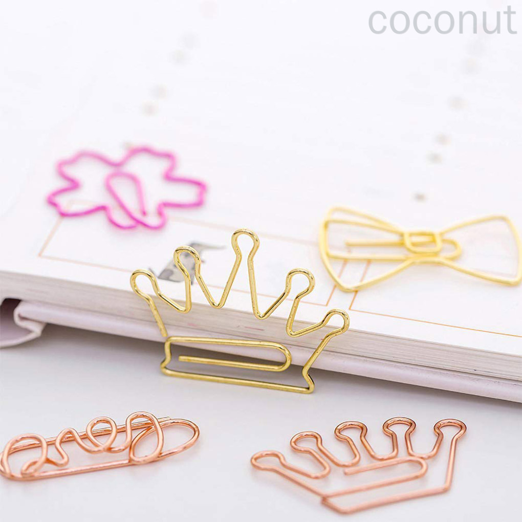 Kẹp Giấy Bằng Kim Loại Họa Tiết Hoạt Hình Dễ Thương