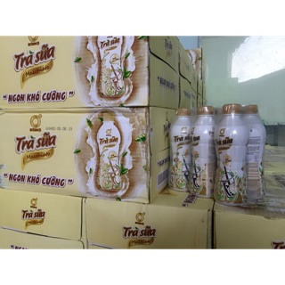 01 thùng 24 chai Trà sữa Macchiato 268ml