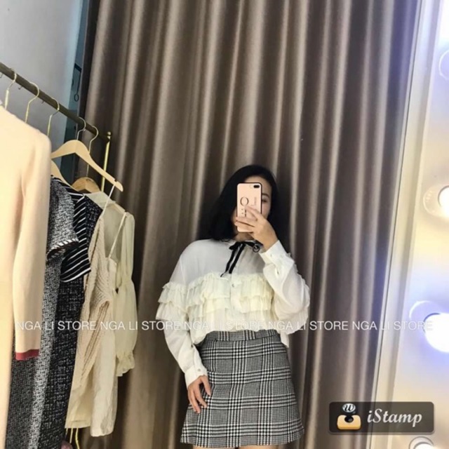 Áo sơ mi zara + 2% phí shopee