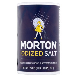 Muối biển làm gia vị, nấu ăn hiệu Morton Iodized Table Salt 737g