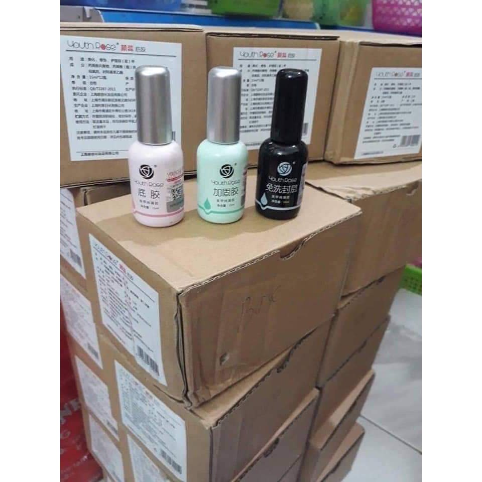 Base liên kết - Top bóng -  Cứng Móng Hoa Hồng