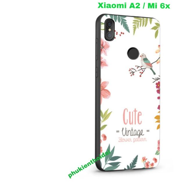 Ốp lưng Xiaomi Mi 6x / Mi A2 FREESHIP Từ 50k dẻo TPU in 3D cao cấp