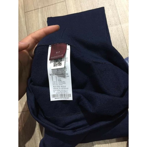 Quần Legging nữ nỉ lót lông xuất Hàn xịn Mont.bell