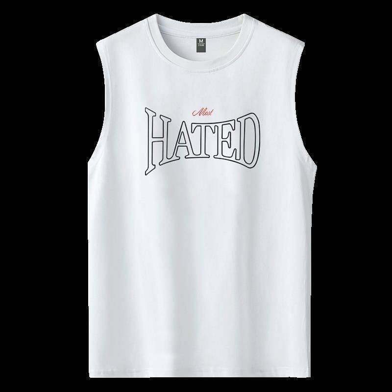 Áo thun sát nách Nick Yang Mỹ form rộng mặc tập luyện thể thao bóng rổ nam giới