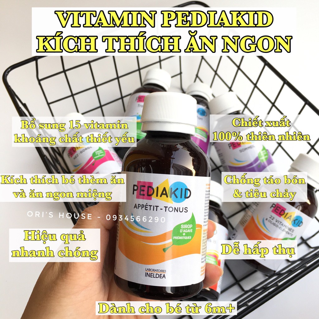 Pediakid giúp bé ăn ngon - Pháp