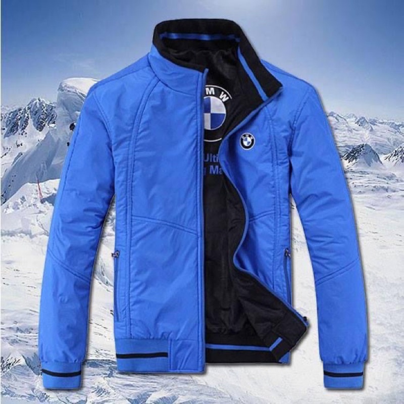 Áo khoác dù chống nước BMW 2 mặt