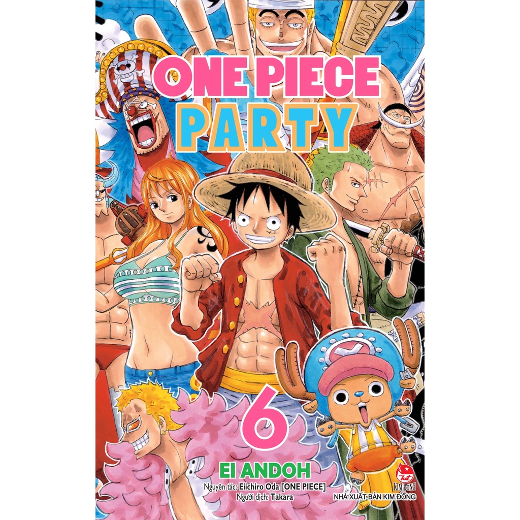 Truyện tranh One piece party tập 6 - Kim Đồng