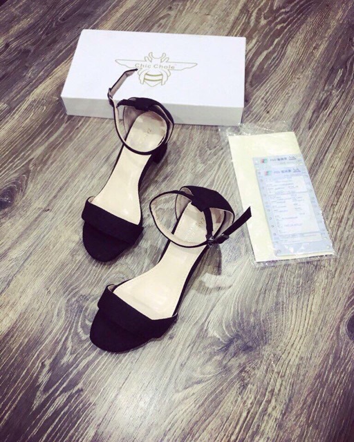 Sandal cnk, zara vnxk hở gót, bít gót cao thấp