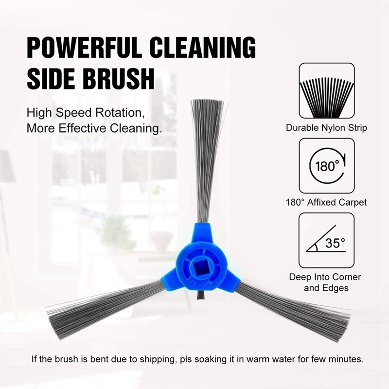 Chổi Bên Thay Thế Cho Robot Hút Bụi Eufy RoboVac G10 G30 11S MAX 15C MAX 30C MAX G40 + Eufy G40 + Hybrid