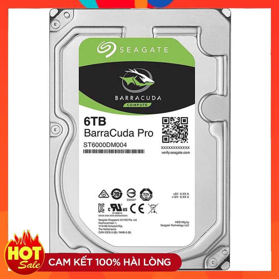 Ổ cứng máy tính Sea gate Baracuda 6TB 4TB 2TB