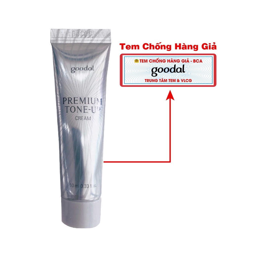 Kem ốc sên dưỡng trắng da Goodal Premium Snail Tone Up Cream 10ml - Từ Hảo