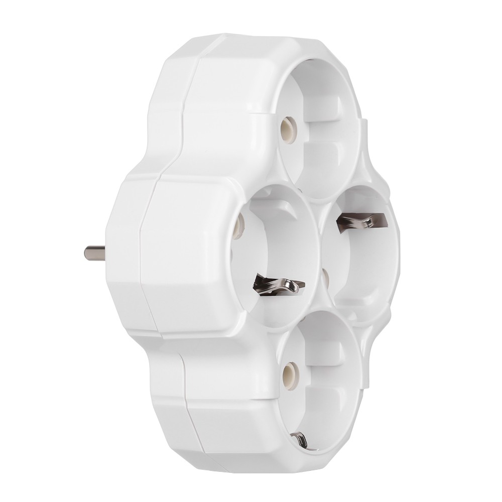 Phích Cắm Chuyển Đổi 1 Sang 4 Chiều 16a Ac 110-250v Chuẩn Châu Âu | BigBuy360 - bigbuy360.vn
