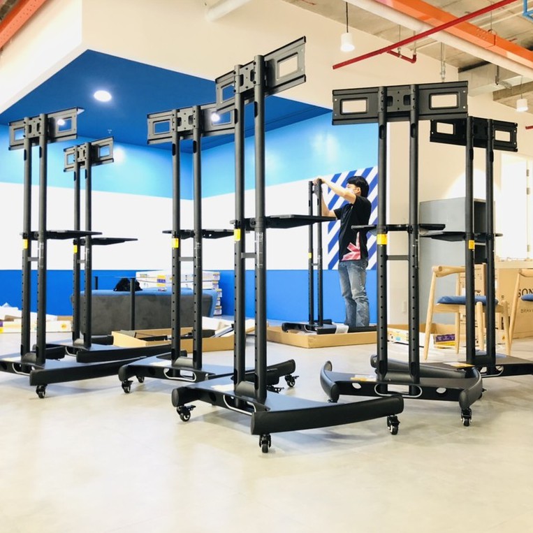 Giá Treo Tivi Di Động NB-AVA1500-60-1P, Model 2023, Treo Tivi Từ 32inch - 75inch