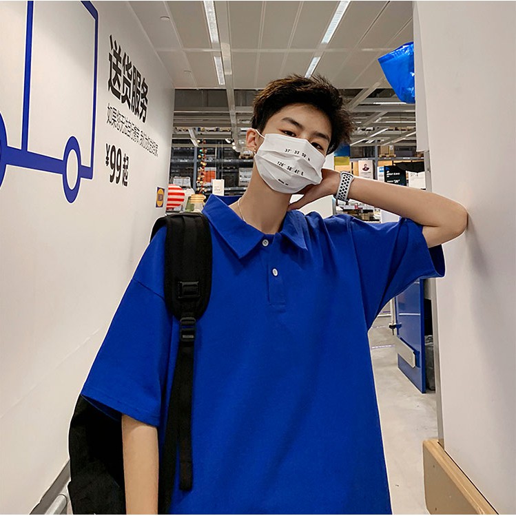 Áo Thun IFNICEFUTURE Tay Ngắn Có Cổ Thời Trang Thoải Mái Dành Cho Nam | BigBuy360 - bigbuy360.vn