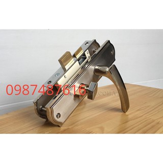 Khóa cửa tay gạt việt tiệp 04504