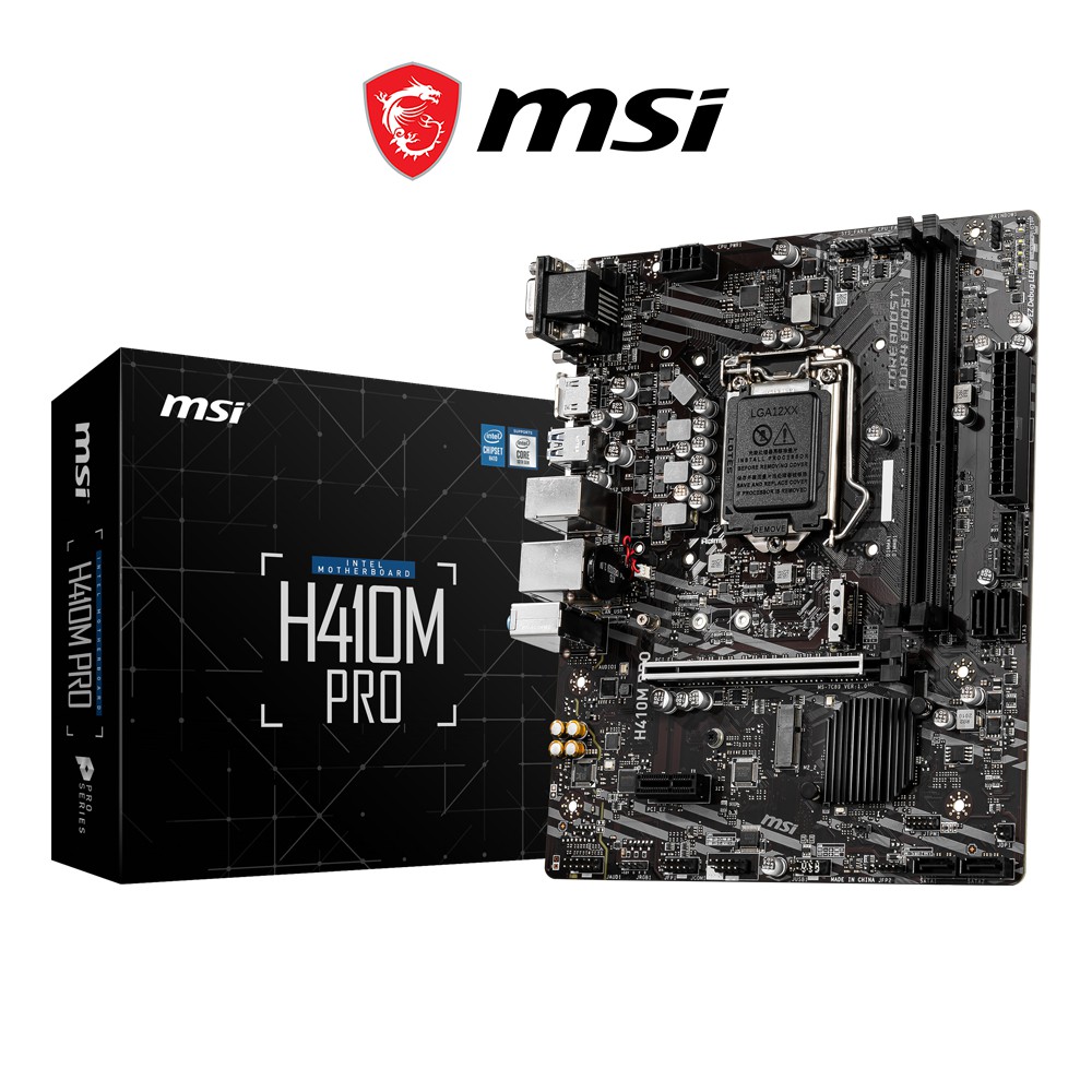 Bo mạch chính MSI H410M PRO Chipset Intel H410/ Socket LGA1200/ VGA onboard