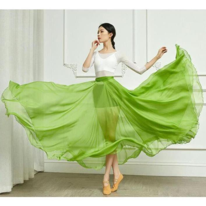 Chân váy | Tà váy múa cổ trang 720 độ CV04 Tịnh Nhi | BigBuy360 - bigbuy360.vn