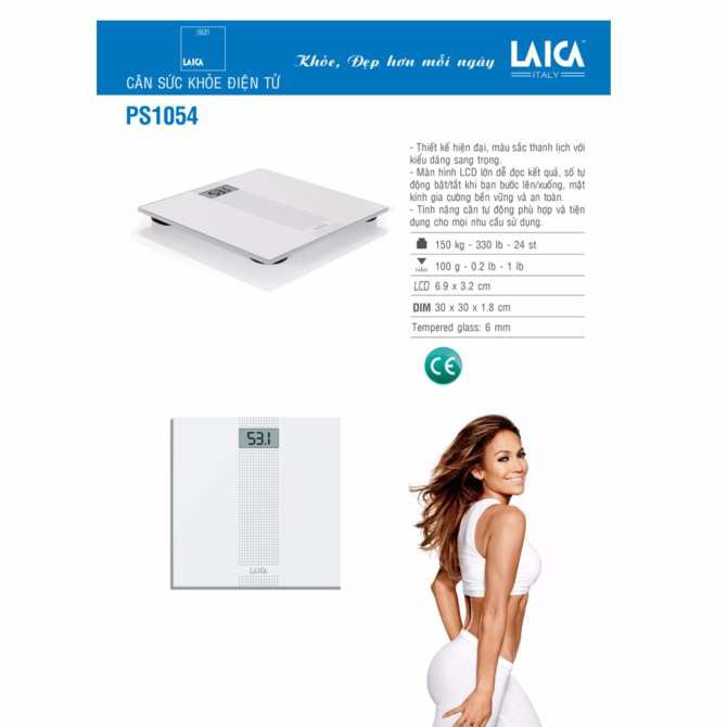 Cân sức khỏe điện tử Laica PS1054