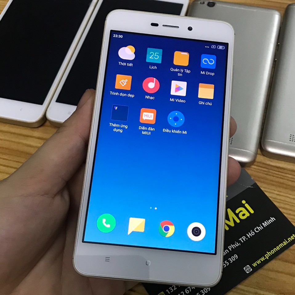 điện thoại Xiaomi Redmi 4A 2sim ram 2G/16G mới Chính hãng, Chiến Liên Quân mượt