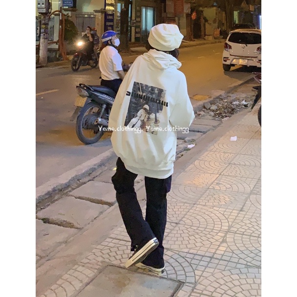 áo hoodie hình sau lót nhung siêu ấm | BigBuy360 - bigbuy360.vn